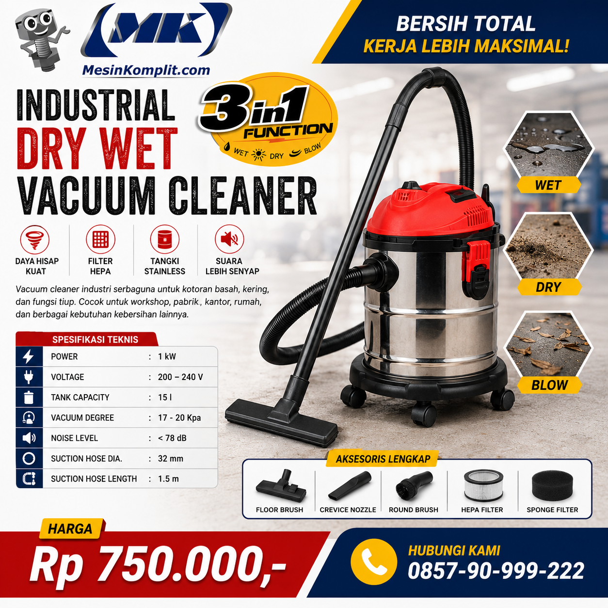 Vacuum Cleaner Stainless ...